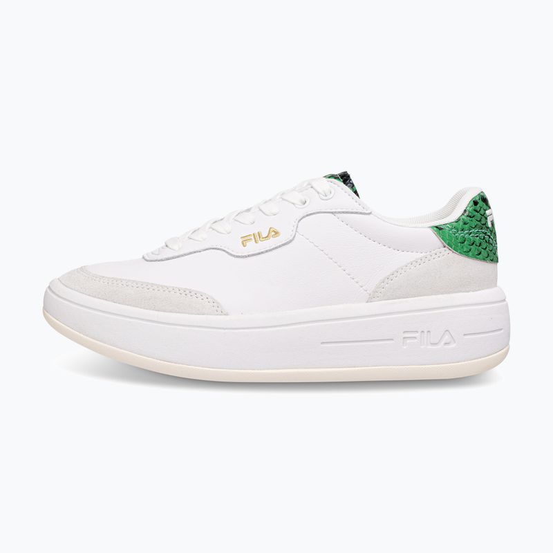 Női cipő FILA Premium F white/verdant green 9