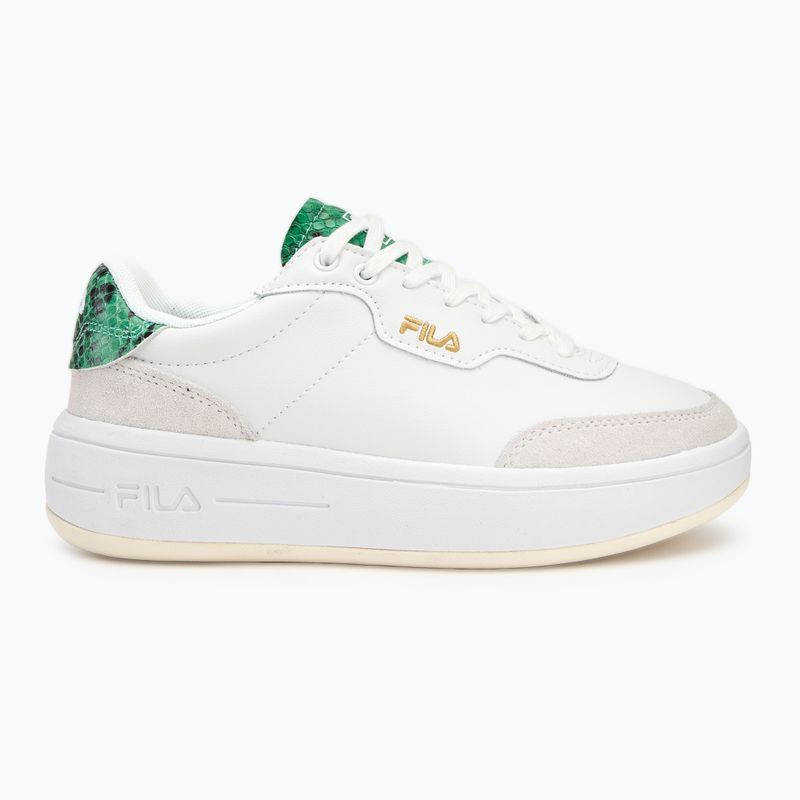 Női cipő FILA Premium F white/verdant green 2