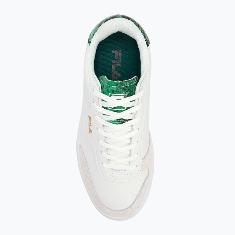 Női cipő FILA Premium F white/verdant green 5