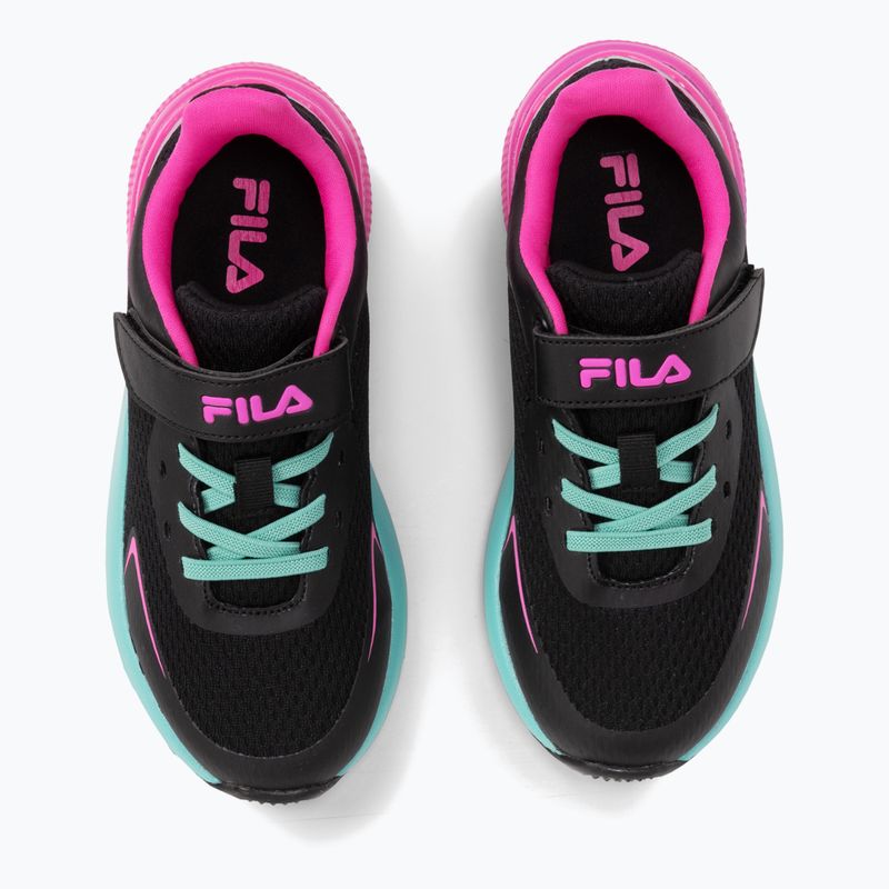 Gyerekcipő FILA Crusher V black / pink glo 12