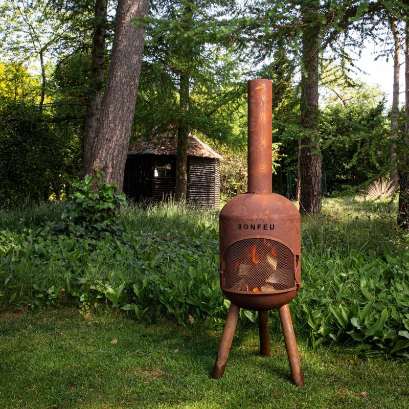 Kerti kandalló BonFeu Bonsolo corten 8