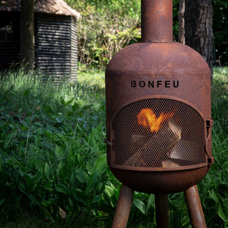 Kerti kandalló BonFeu Bonsolo corten 9
