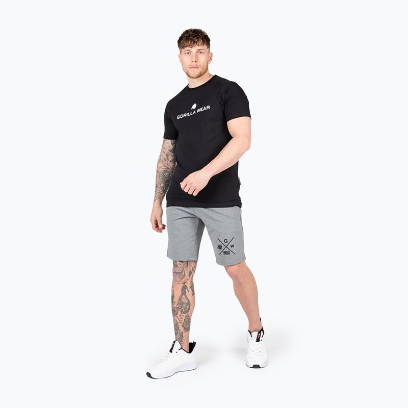 Férfi sportpóló Gorilla Wear Davis black 2