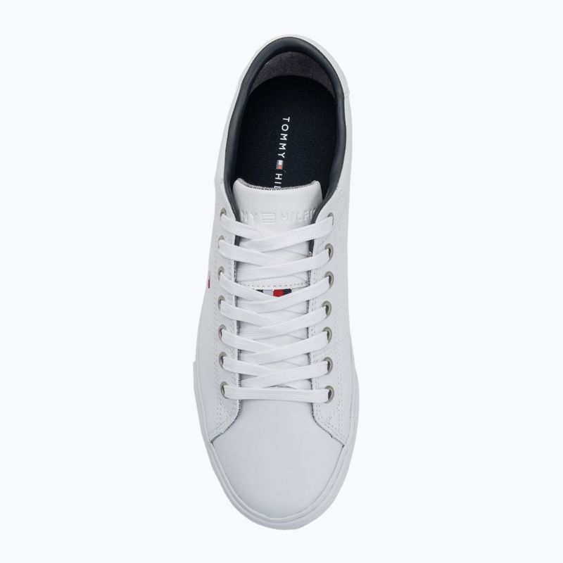 Tommy Hilfiger férfi cipő Essential Leather Sneaker fehér 5
