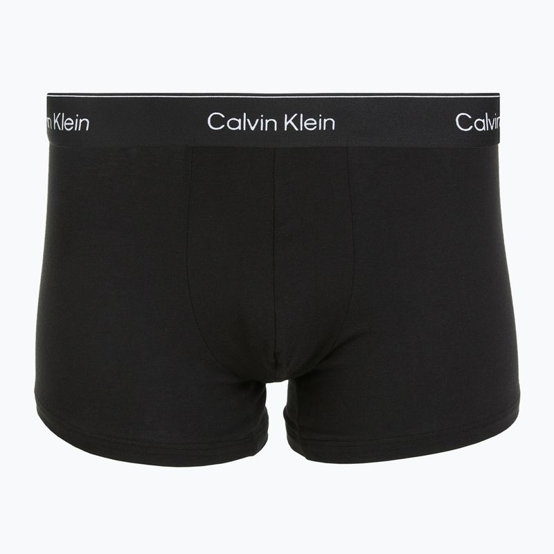 Boxeralsók Calvin Klein LV00NB4392 Trunk 3 pár black/dyed to match/white 2