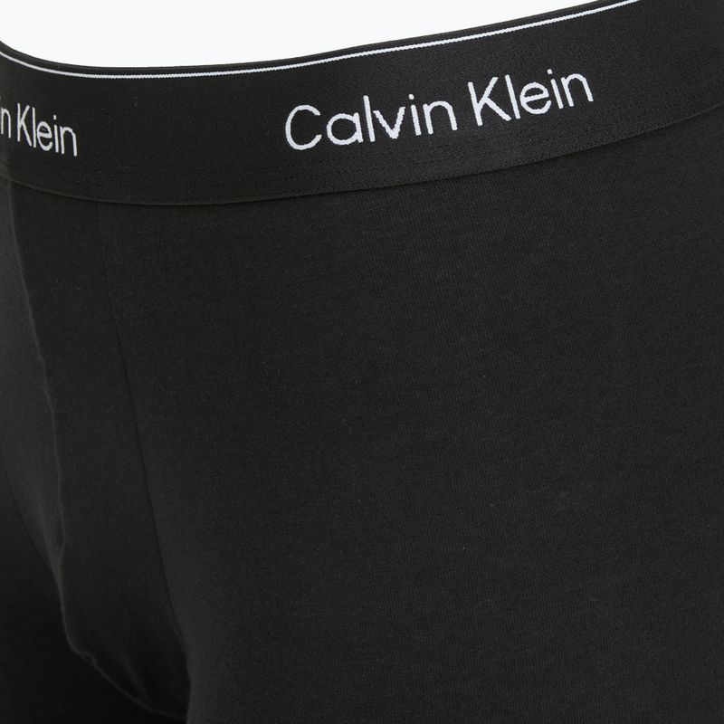Boxeralsók Calvin Klein LV00NB4392 Trunk 3 pár black/dyed to match/white 4