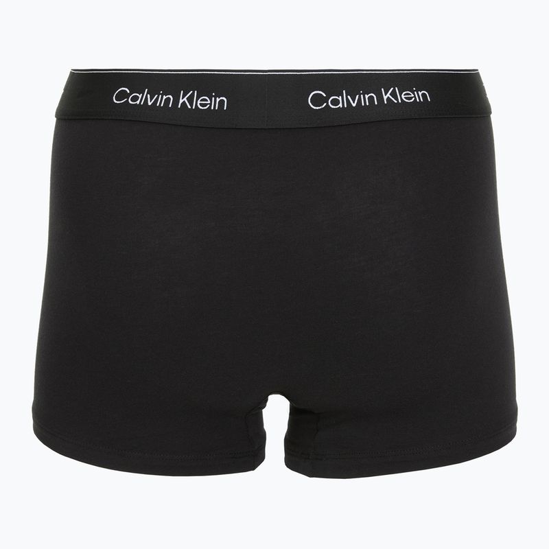 Boxeralsók Calvin Klein LV00NB4393 Trunk 5 pár black/dyed to match/white 3