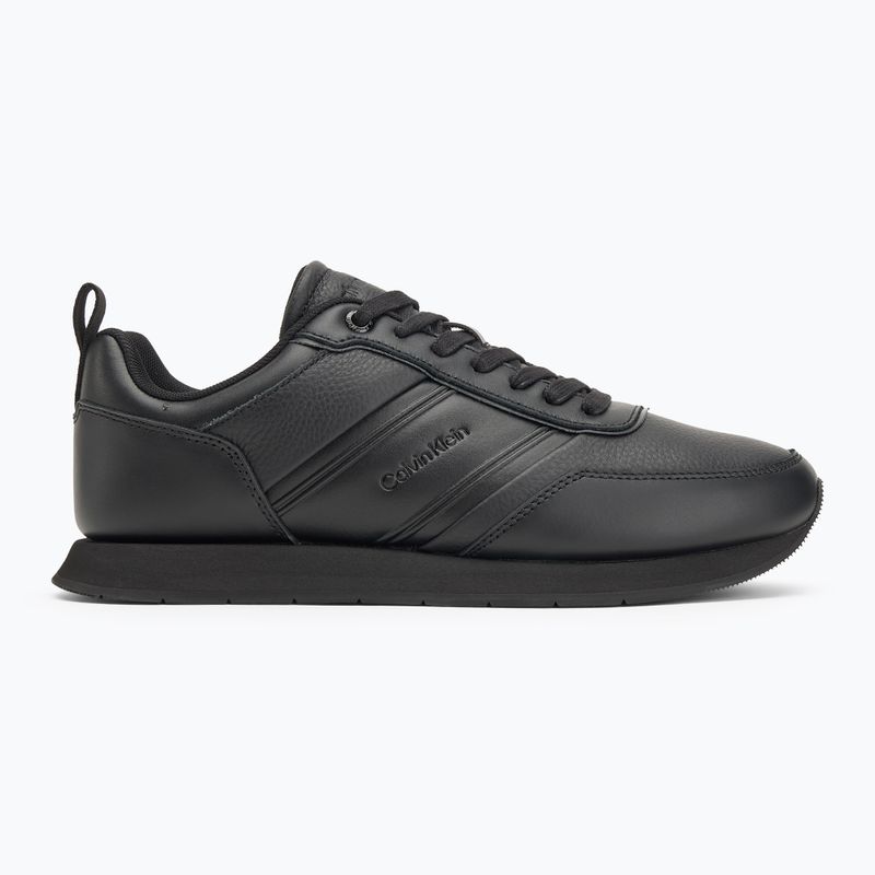 Calvin Klein férfi cipő HM0HM01897 Low Prof Runn Laceup Tape Triple Black alacsony Prof Runn Laceup Tape hármas fekete 2