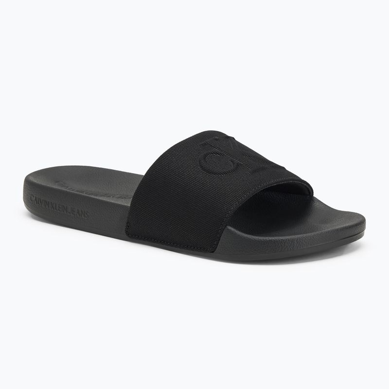 Calvin Klein férfi flip-flop YM0YM01282 HF Mono CV Triple Black Férfi szandálok