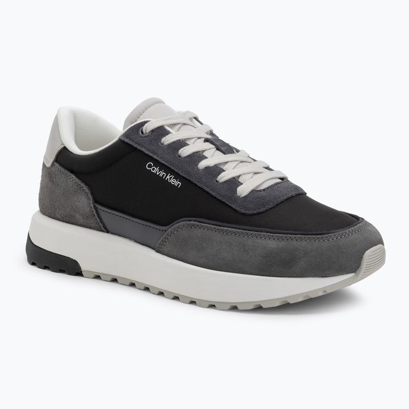 Calvin Klein férfi cipő HM0HM01714 Low Top Lace Up Repreve Mix Hivatalos Szürke/Eggshell/Krémfehér alacsony cipő