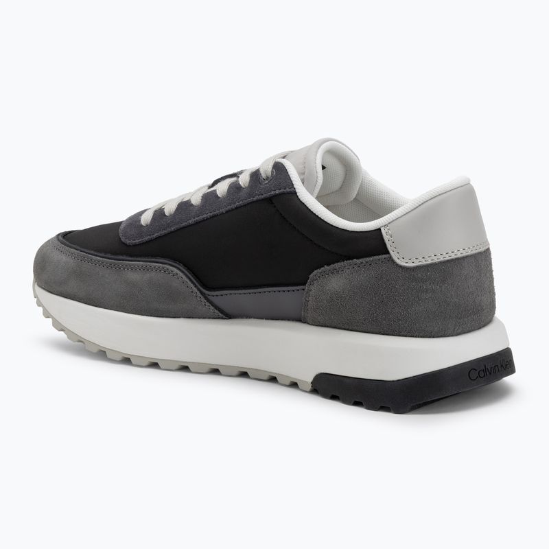 Calvin Klein férfi cipő HM0HM01714 Low Top Lace Up Repreve Mix Hivatalos Szürke/Eggshell/Krémfehér alacsony cipő 3