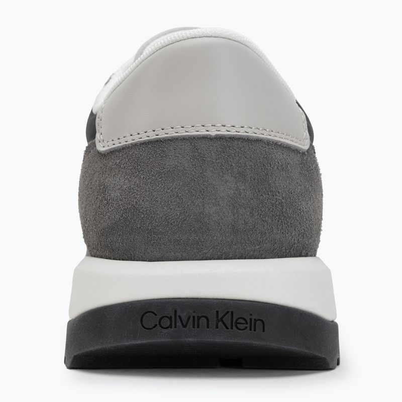 Calvin Klein férfi cipő HM0HM01714 Low Top Lace Up Repreve Mix Hivatalos Szürke/Eggshell/Krémfehér alacsony cipő 6
