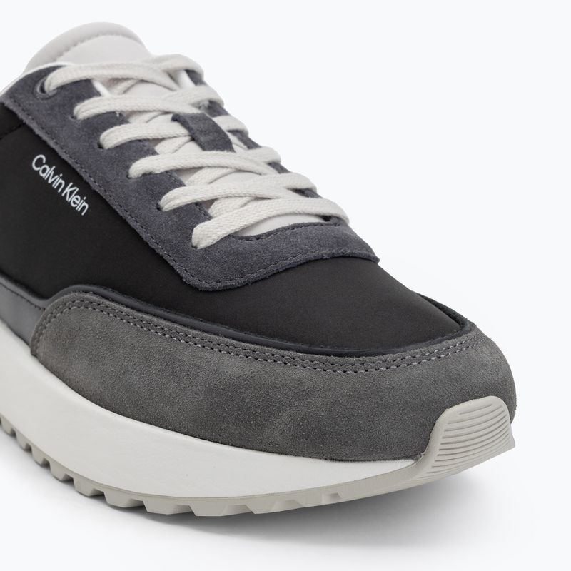Calvin Klein férfi cipő HM0HM01714 Low Top Lace Up Repreve Mix Hivatalos Szürke/Eggshell/Krémfehér alacsony cipő 7