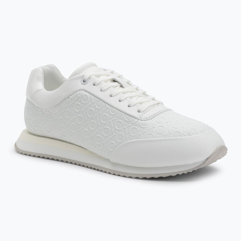 Calvin Klein Női cipő HW0HW02574 Runner Lace Up Mono Pu Triple Bright White HW0HW02574 Runner Lace Up Mono Pu Triple Bright White