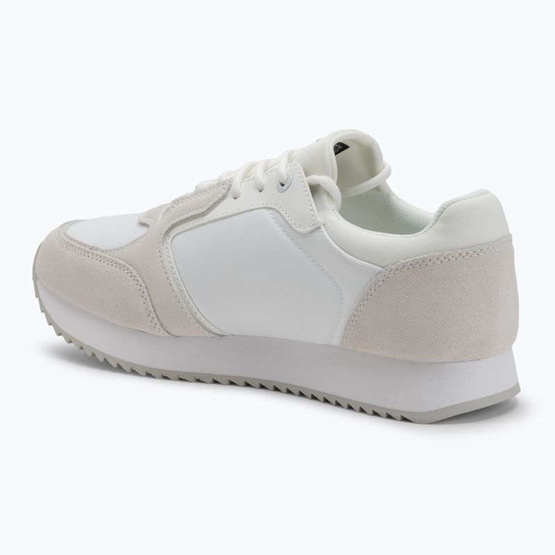 Calvin Klein Női cipő YW0YW01644 Runner Laceup Sock Mg Nylon Mix Bright White/Black Nylon Mix Fényes Fehér/Fekete 3