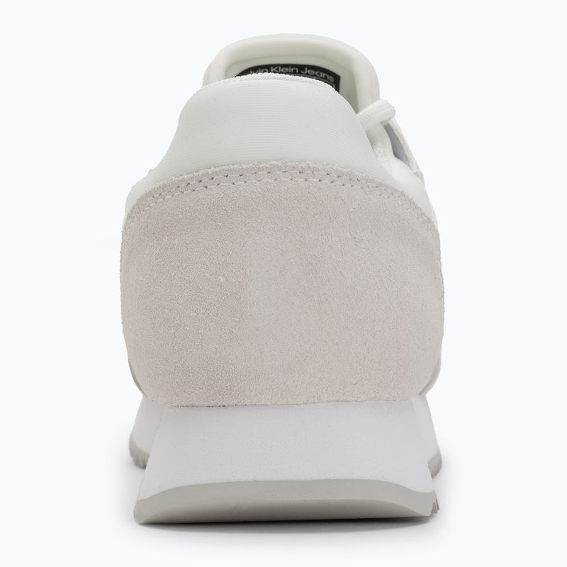 Calvin Klein Női cipő YW0YW01644 Runner Laceup Sock Mg Nylon Mix Bright White/Black Nylon Mix Fényes Fehér/Fekete 6