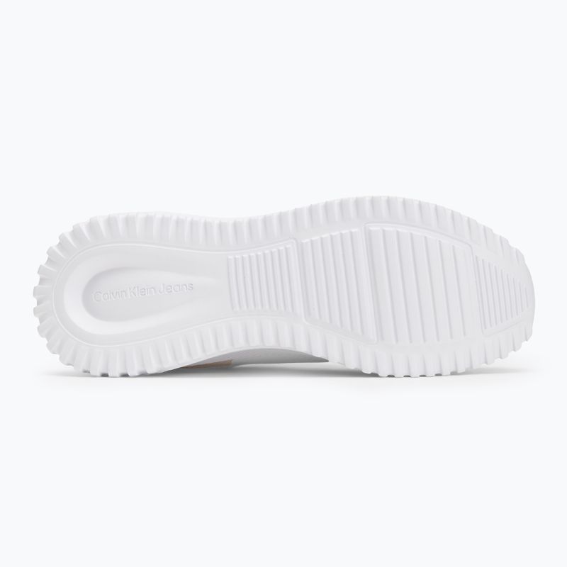 Calvin Klein női cipő YW0YW01851 Eva Runner L-Up Mix Mesh Logo Ck fényes fehér/fekete 4