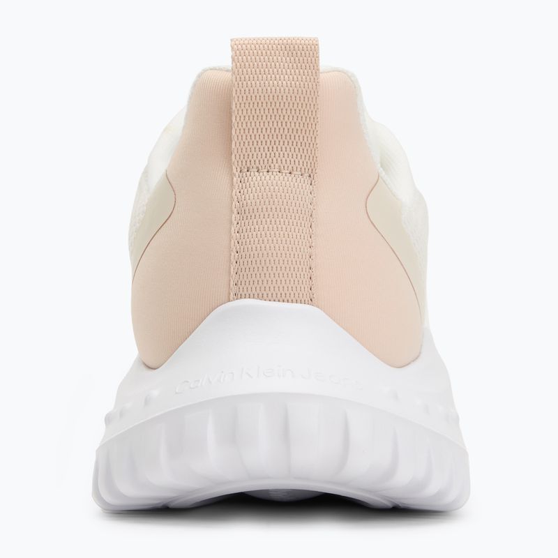 Calvin Klein női cipő YW0YW01851 Eva Runner L-Up Mix Mesh Logo Ck fényes fehér/fekete 6