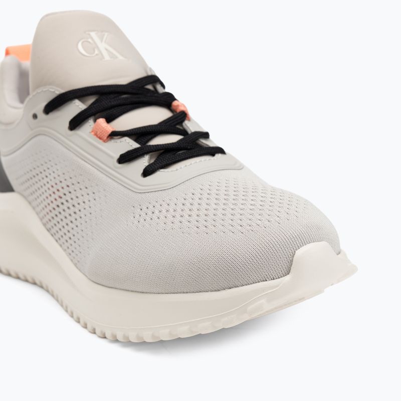 Calvin Klein női cipő YW0YW01855 Eva Runner Sock Mg Tech Mix monstruck/krémfehér/narancs 7