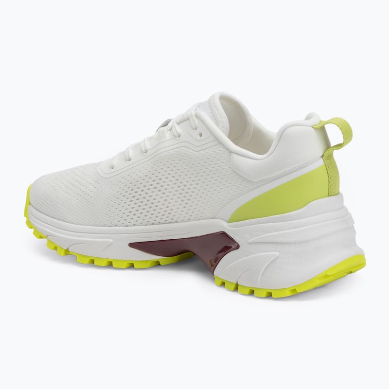 Calvin Klein női cipő YW0YW01856 Hike Runner Mg Tech Knit világos fehér vad lime/andora 3