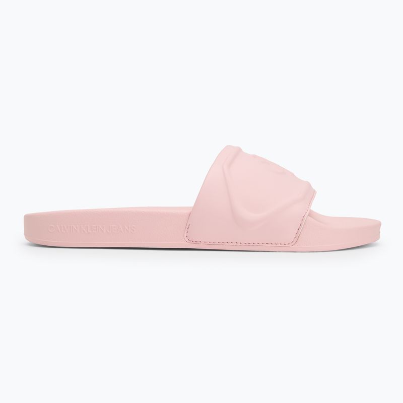 Calvin Klein női flip-flopok YW0YW01879 Pu Hf Mg édes rózsaszín 2