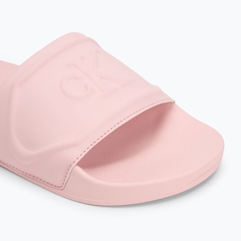 Calvin Klein női flip-flopok YW0YW01879 Pu Hf Mg édes rózsaszín 7