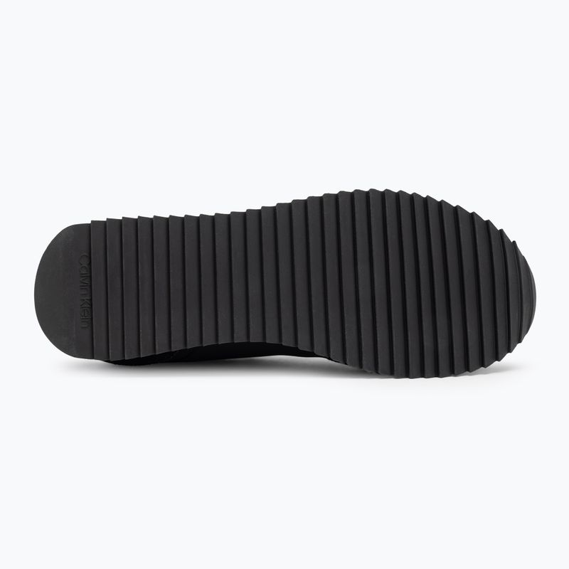 Calvin Klein női cipő YW0YW01828 Caleup Mg Nylon Mix Fekete/Fényes Fehér 4