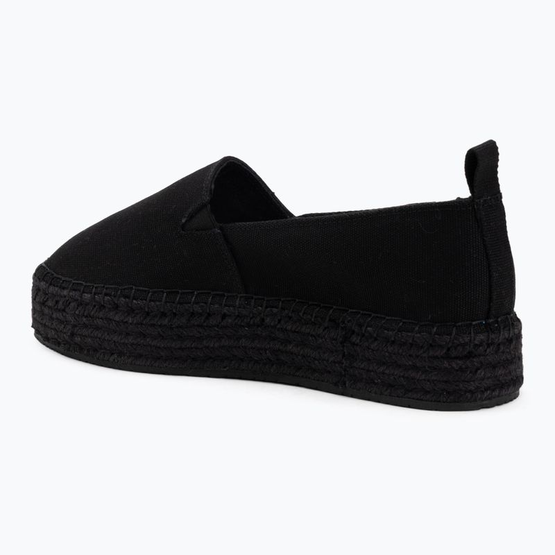 Női espadrille Calvin Klein YW0YW01871 Platform ML CS ck black 3
