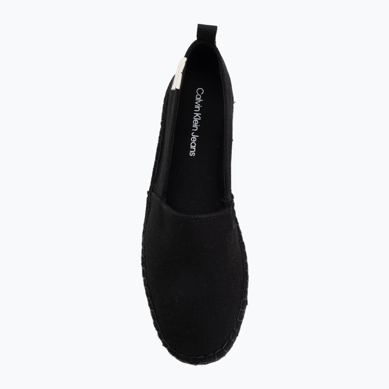 Női espadrille Calvin Klein YW0YW01871 Platform ML CS ck black 5