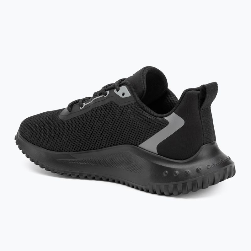 Calvin Klein női cipő YW0YW01851 Eva Runner L-Up Mix Mesh Logo Ck fekete/mokingbird 3