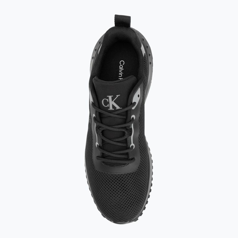 Calvin Klein női cipő YW0YW01851 Eva Runner L-Up Mix Mesh Logo Ck fekete/mokingbird 5