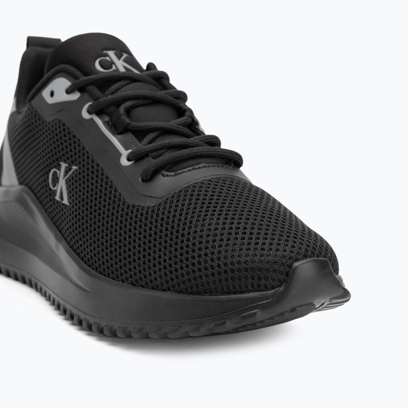 Calvin Klein női cipő YW0YW01851 Eva Runner L-Up Mix Mesh Logo Ck fekete/mokingbird 7