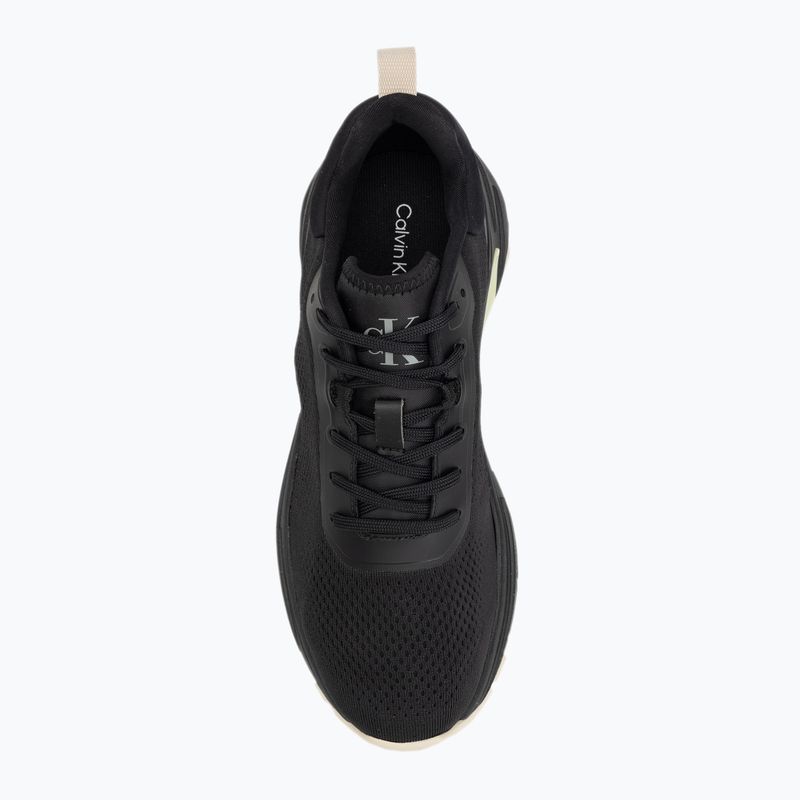 Calvin Klein női cipő YW0YW01856 Hike Runner Mg Tech Knit fekete/pisztácia/fehér jade 5