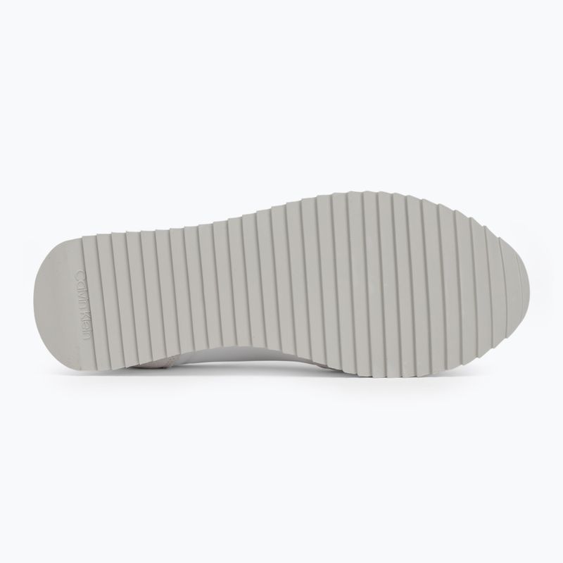 Calvin Klein férfi cipő YM0YM01326 Retro Runner Sock Lace Up Ny-Su Bright White/Fekete 4