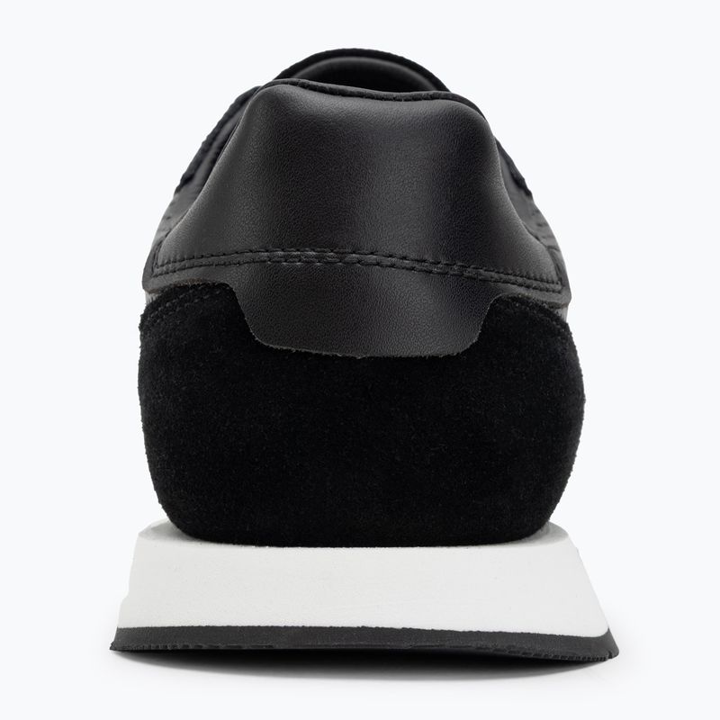 Calvin Klein férfi cipő HM0HM01871 Low Prof Runn Laceup Perf Lth Black/Bright White Fekete/Fényes Fehér 6