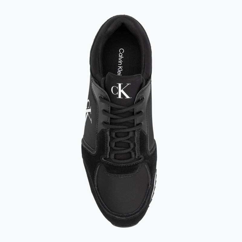 Férfi cipő Calvin Klein YM0YM01326 Retro Runner Sock Lace Up Ny-Su Calvin Navy/Bright White/Gum Férfi cipők 5