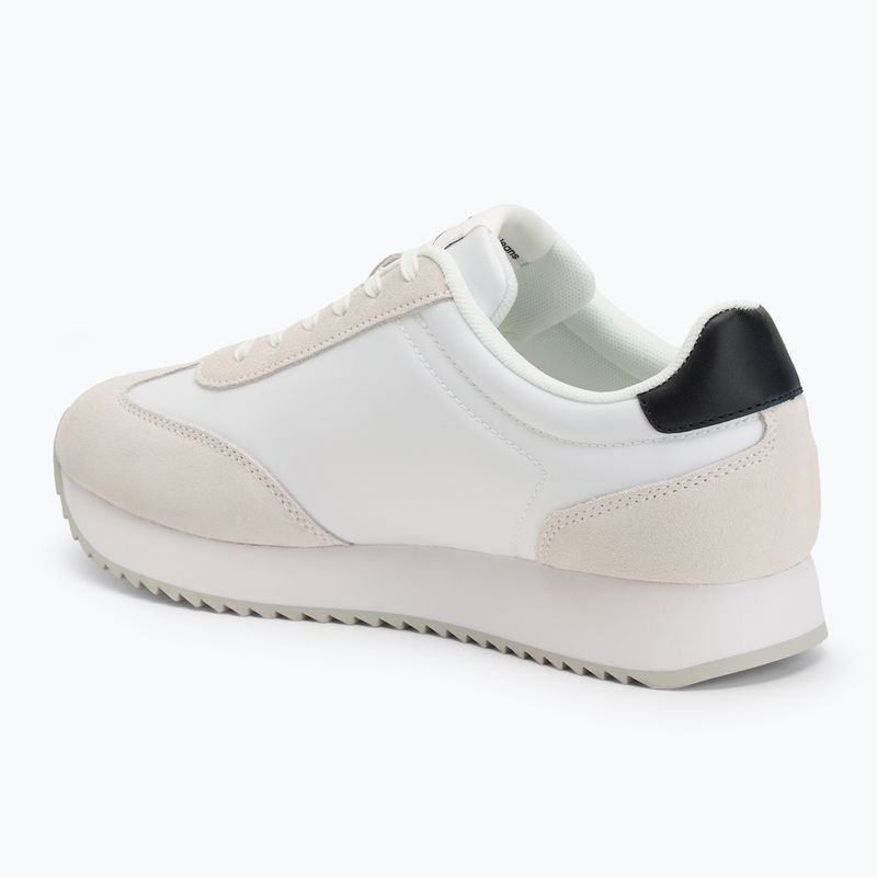 Calvin Klein férfi cipő YM0YM01325 Retro Runner Lace Up Ny-Su Bright White/Fekete 3