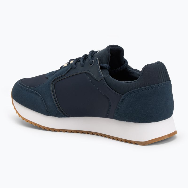 Férfi cipő Calvin Klein YM0YM01326 Retro Runner Sock Lace Up Ny-Su Calvin Navy/Bright White/Gum Férfi cipők 3