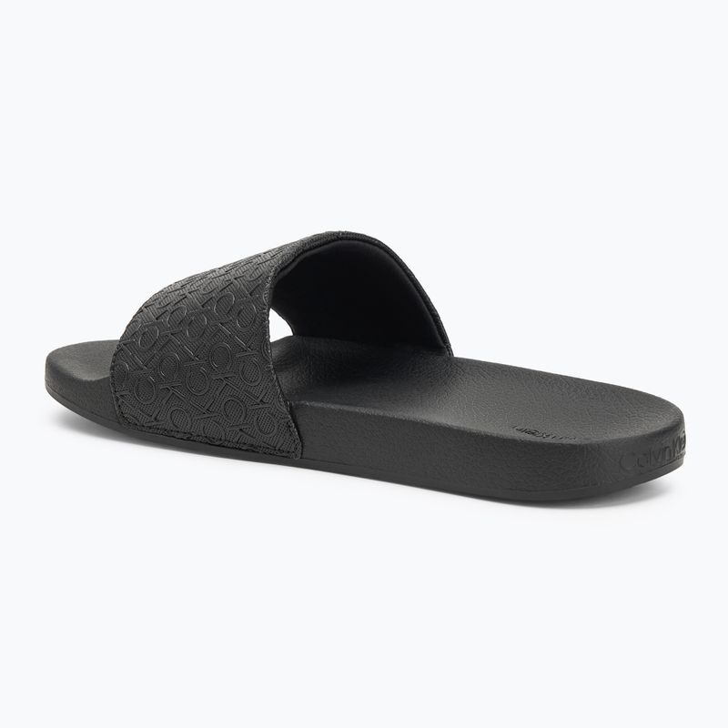 Calvin Klein Női szandál HW0HW02541 Pool Slide Mono Ck fekete 3