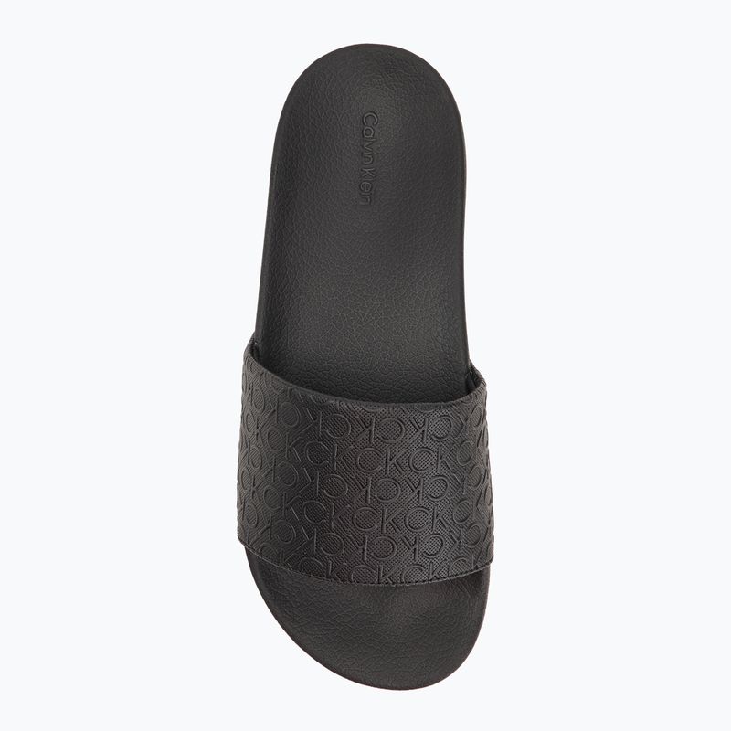 Calvin Klein Női szandál HW0HW02541 Pool Slide Mono Ck fekete 5