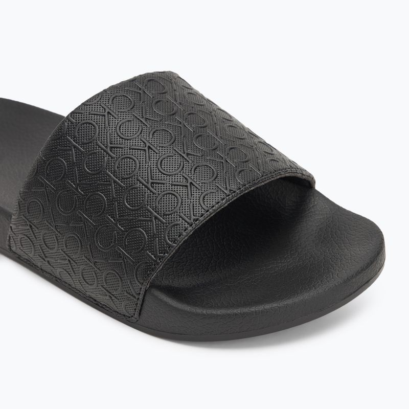 Calvin Klein Női szandál HW0HW02541 Pool Slide Mono Ck fekete 7