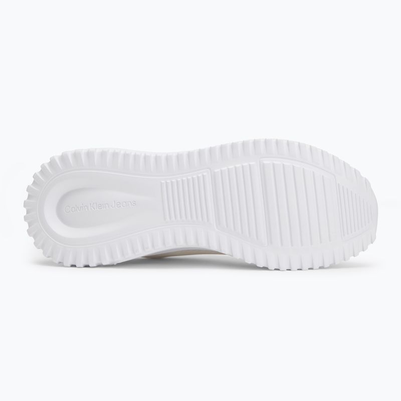 Calvin Klein férfi cipő YM0YM01285 Hike Runner Mix Mesh Bright White/Moonstruck/Tandoori Fényes Fehér/Moonstruck/Tandoori 4