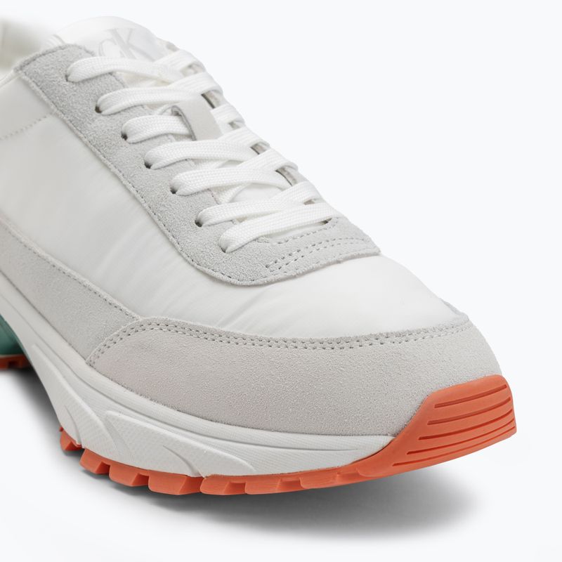 Calvin Klein férfi cipő YM0YM01292 Hike Runner Casual Ny-Su Bright White/Wild Green/Tigerilily 7