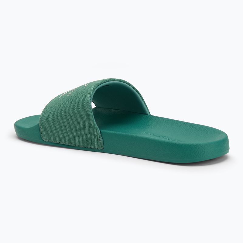 Calvin Klein férfi flip-flop YM0YM01367 Monologo CV Wild Green férfi flip-flopok 3