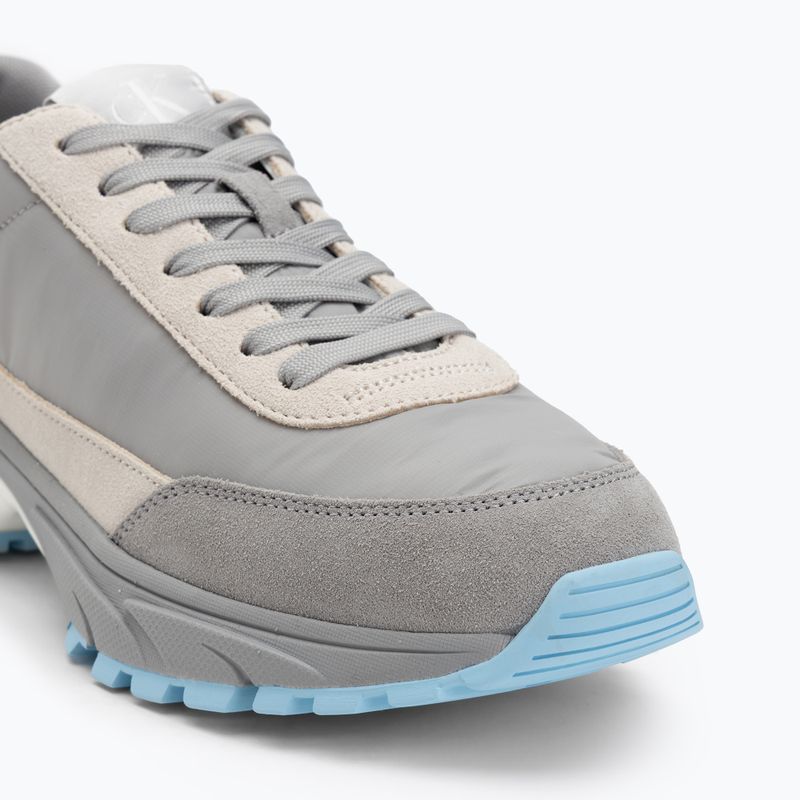 Calvin Klein férfi cipő YM0YM01292 Hike Runner Alkalmi Ny-Su Hivatalos Szürke/Eggshell/Paprika 7