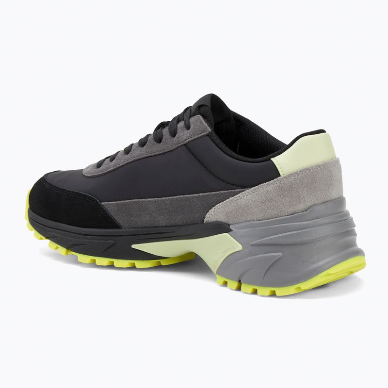 Calvin Klein férfi cipő YM0YM01292 Hike Runner Casual Ny-Su Ck Black/Granite Grey/Wild Lime Fekete/Granite Grey/Wild Lime 3