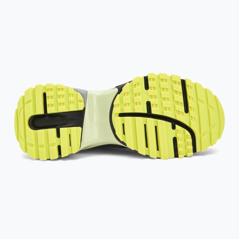 Calvin Klein férfi cipő YM0YM01292 Hike Runner Casual Ny-Su Ck Black/Granite Grey/Wild Lime Fekete/Granite Grey/Wild Lime 4