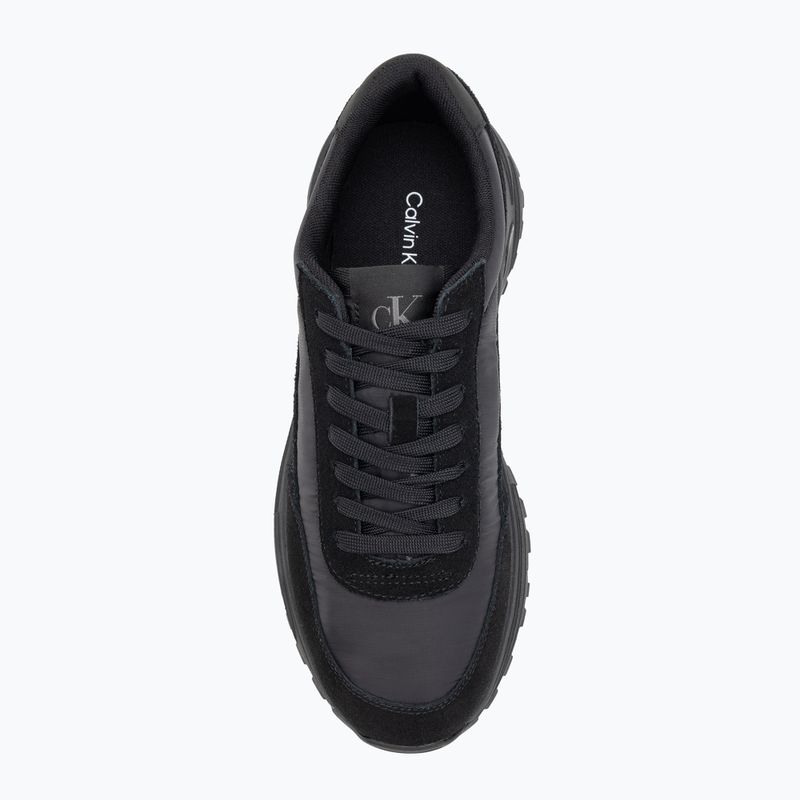 Calvin Klein férfi cipő YM0YM01292 Hike Runner Alkalmi Ny-Su Triple Black 5