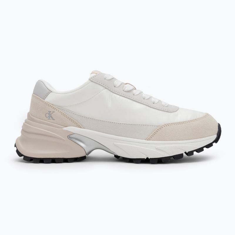 Női Calvin Klein Hike Runner Mg Nylon Perl világos fehér/ezüst krémes cipő 2