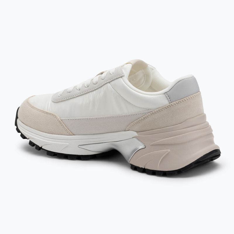 Női Calvin Klein Hike Runner Mg Nylon Perl világos fehér/ezüst krémes cipő 3